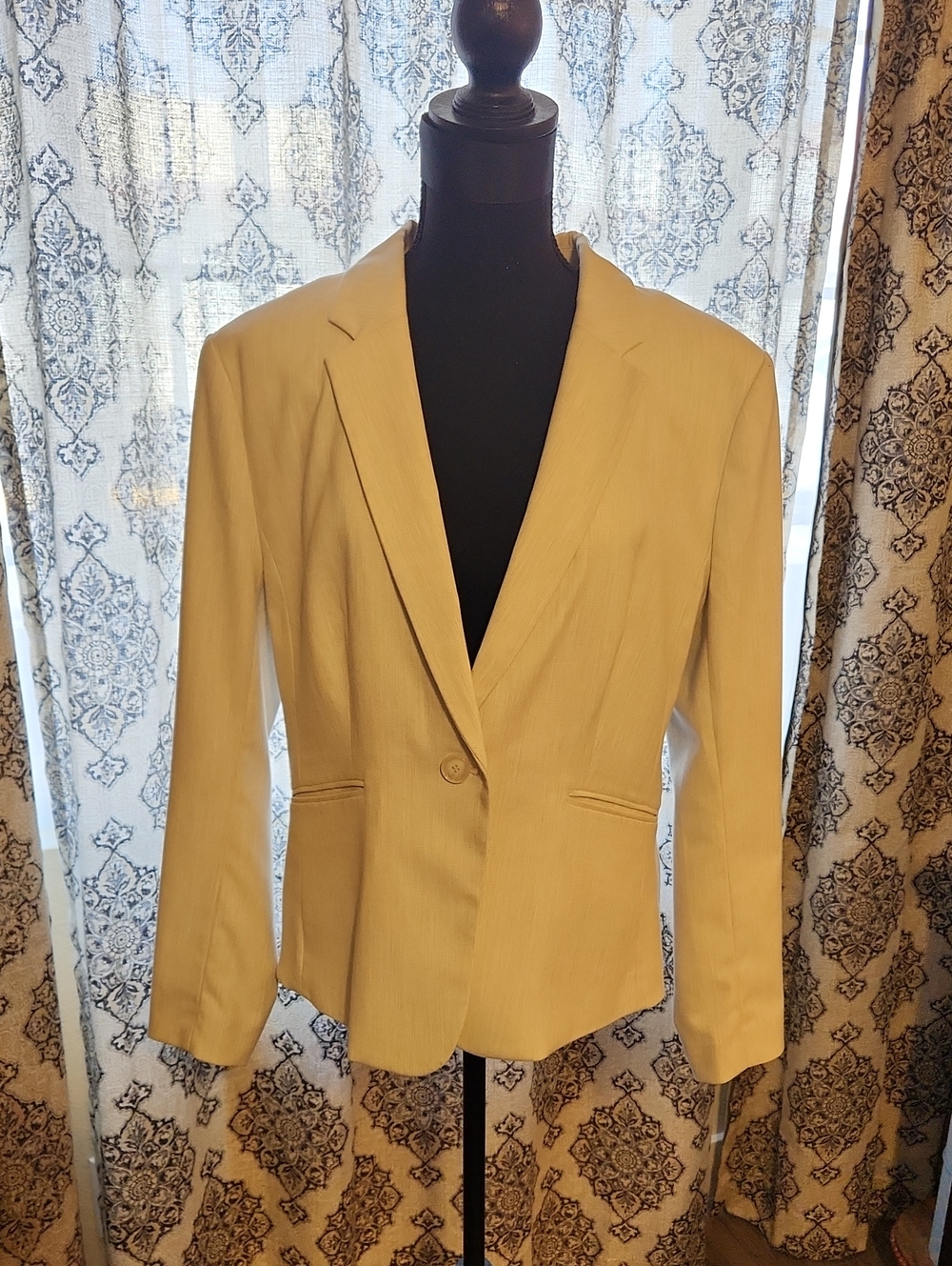 Women’s Dove Grey Single-Button Tailored Blazer